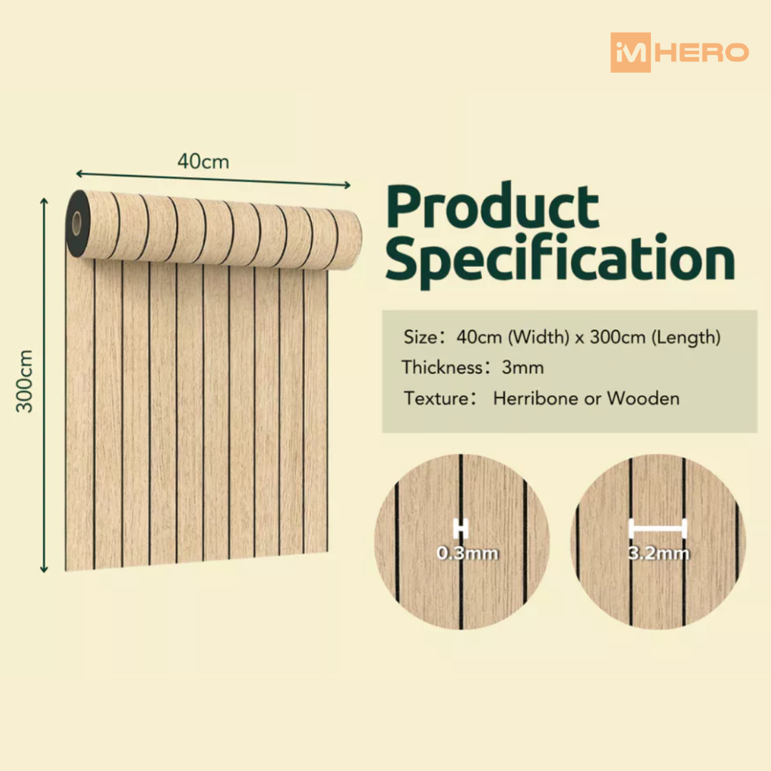 MODERN 3D THICK WOOD FOAM WALL STICKER_5
