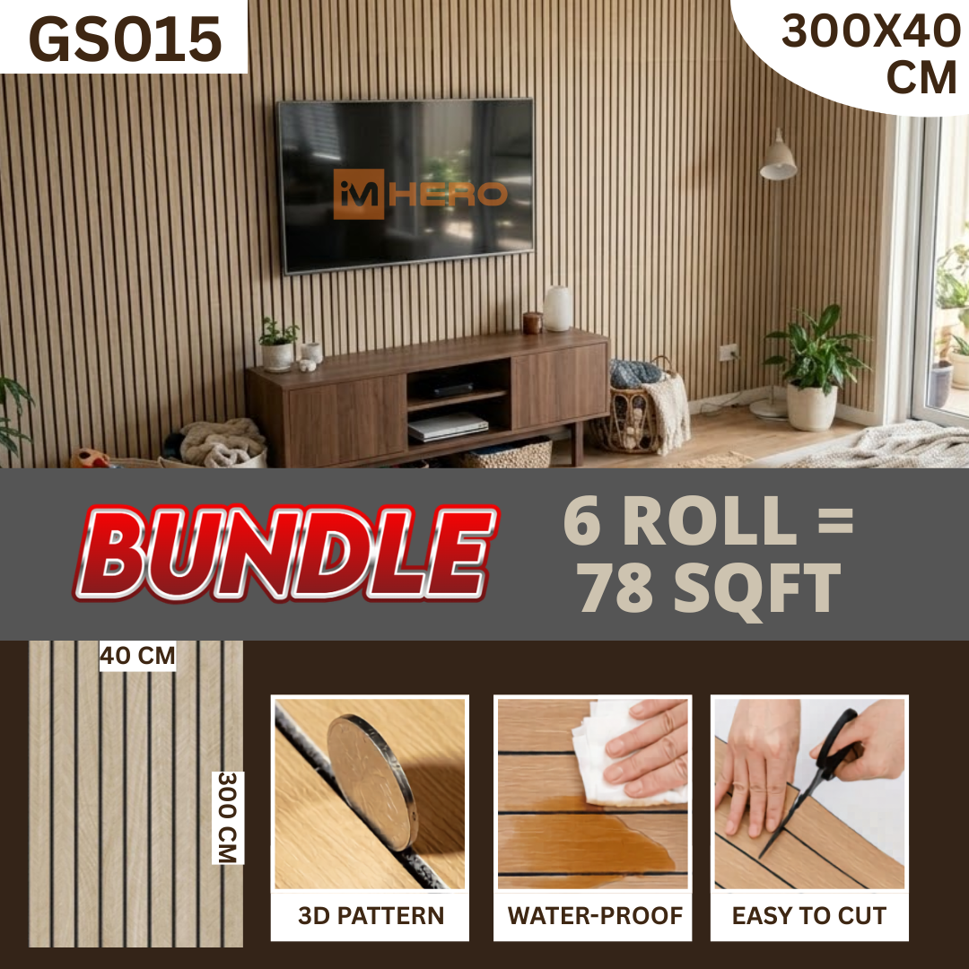 MODERN 3D THICK WOOD FOAM WALL STICKER_10