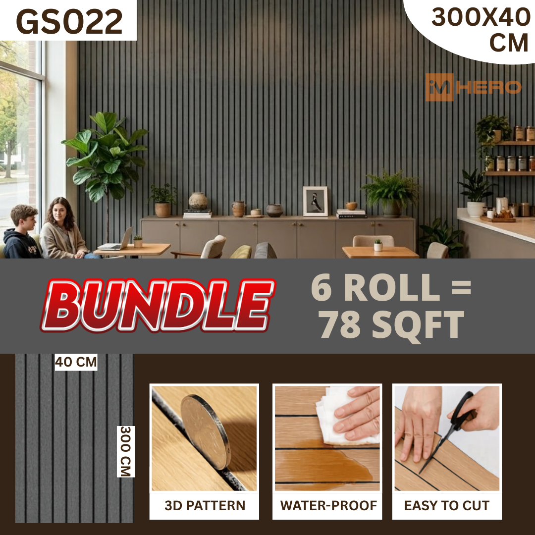 MODERN 3D THICK WOOD FOAM WALL STICKER_14