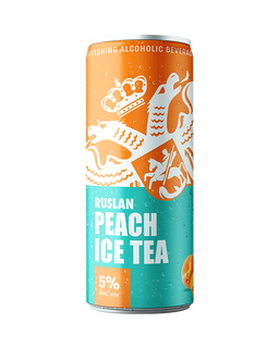 RUSLAN PEACH ICE TEA 275ML