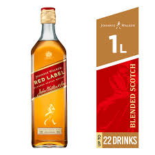 JOHNNIE WALKER RED LABEL 750ML