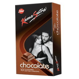 Kama Sutra chocolate10 Flavoured Dotted Condom 