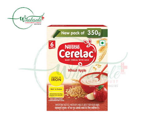 CERELACS STAGE 1 WHEAT APPLE WS 350 GM