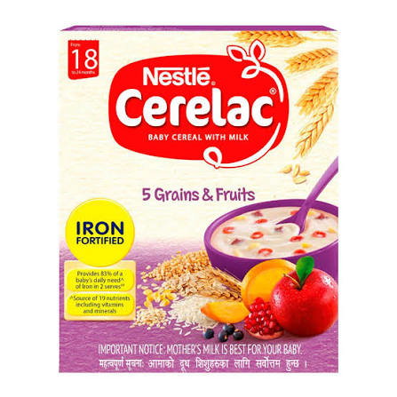 CERELACS STAGE 5 GRAIN FRUIT 300 GM WS