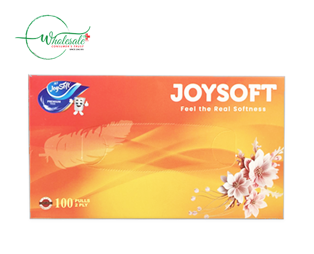 JOY SOFT BOX TISSUE 100 PULLS