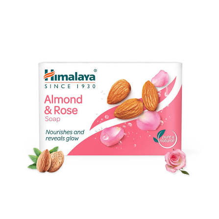 HIMALYA ALMOND AND ROSE 125GM