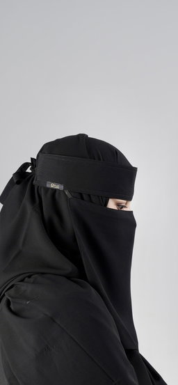 Liara Large Niqab – 11 Inch Length