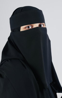Liara Large Niqab – 11 Inch Length