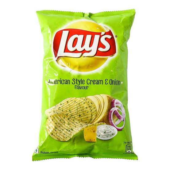 Lays Americal Style Cream & Onion 74gm_0