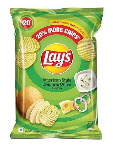 Lays Americal Style Cream & Onion 41gm