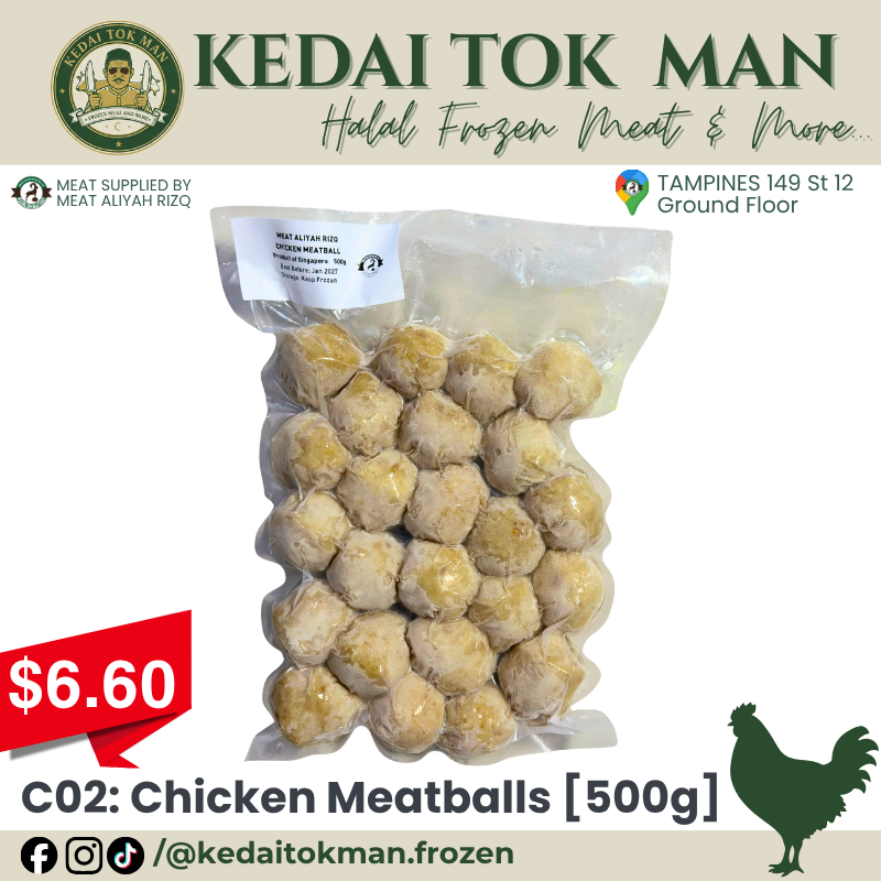 C02: Chicken Meatballs [500g]