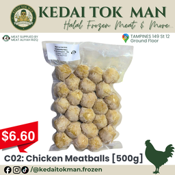 C02: Chicken Meatballs [500g]