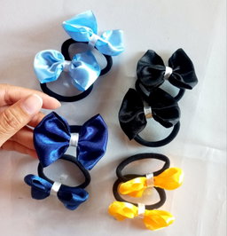 🎀 Double Bow Elastic Ties
