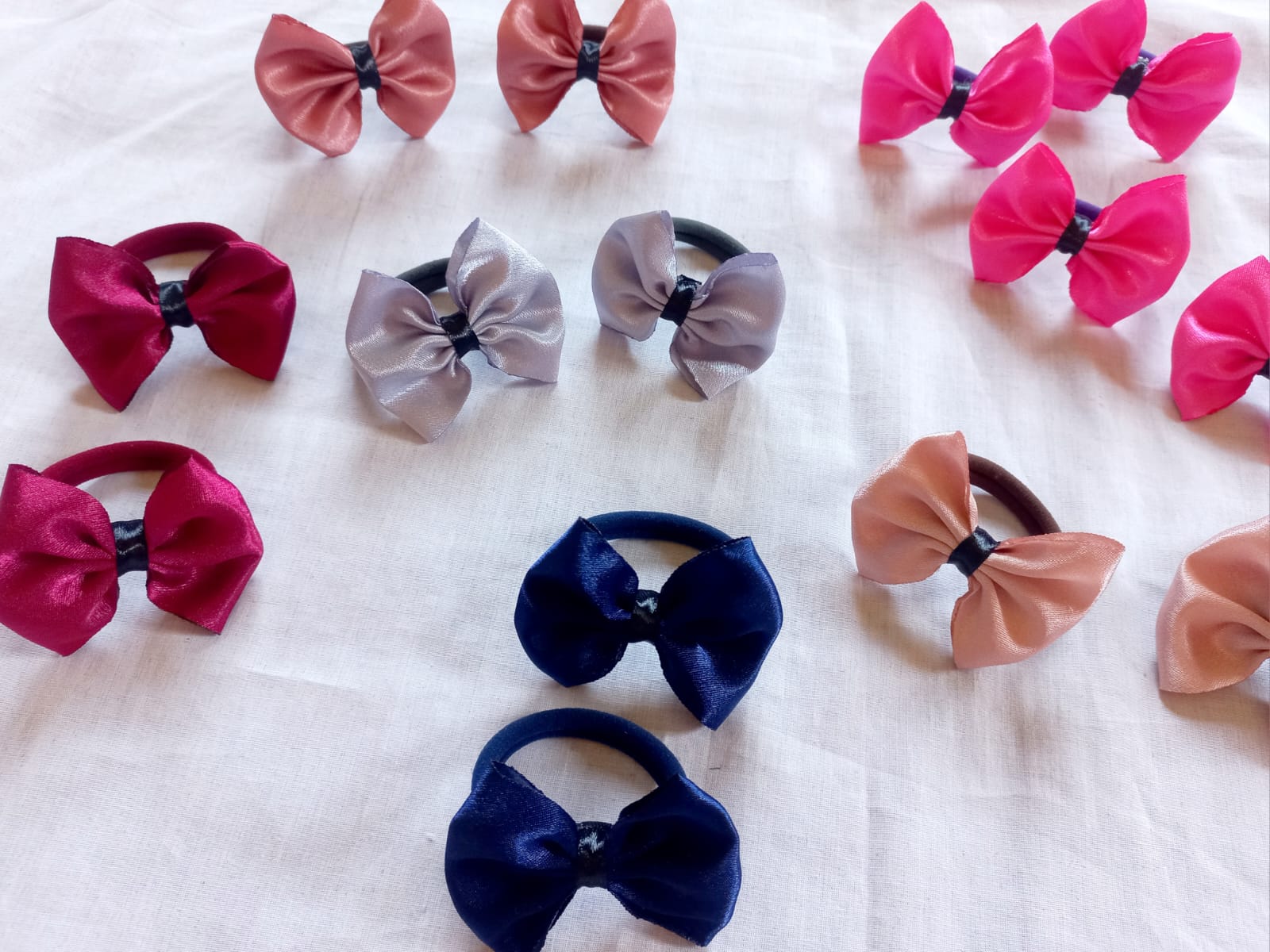 🎀 Double Bow Elastic Ties_8