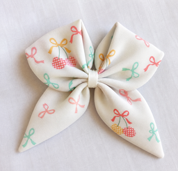 🎀 Sailor Hair Bows (Floral Cotton)