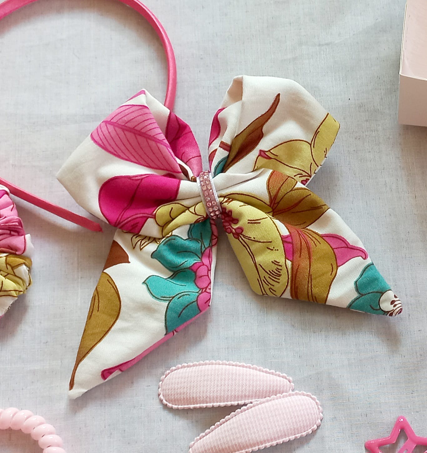 🎀 Sailor Hair Bows (Floral Cotton)_14