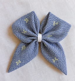 🎀 Sailor Hair Bows (Floral Cotton)
