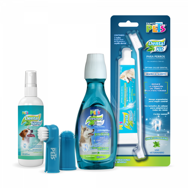 KIT LIMPIEZA DENTAL COMPLETA P/ PERRO