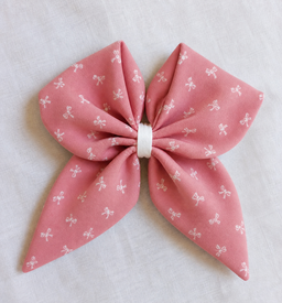 🎀 Sailor Hair Bows (Floral Cotton)