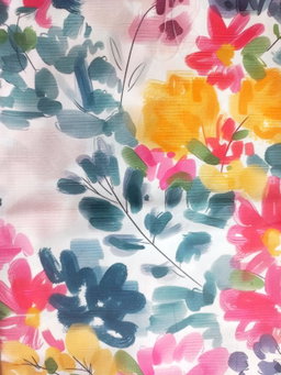 🎀 Sailor Hair Bows (Floral Cotton)