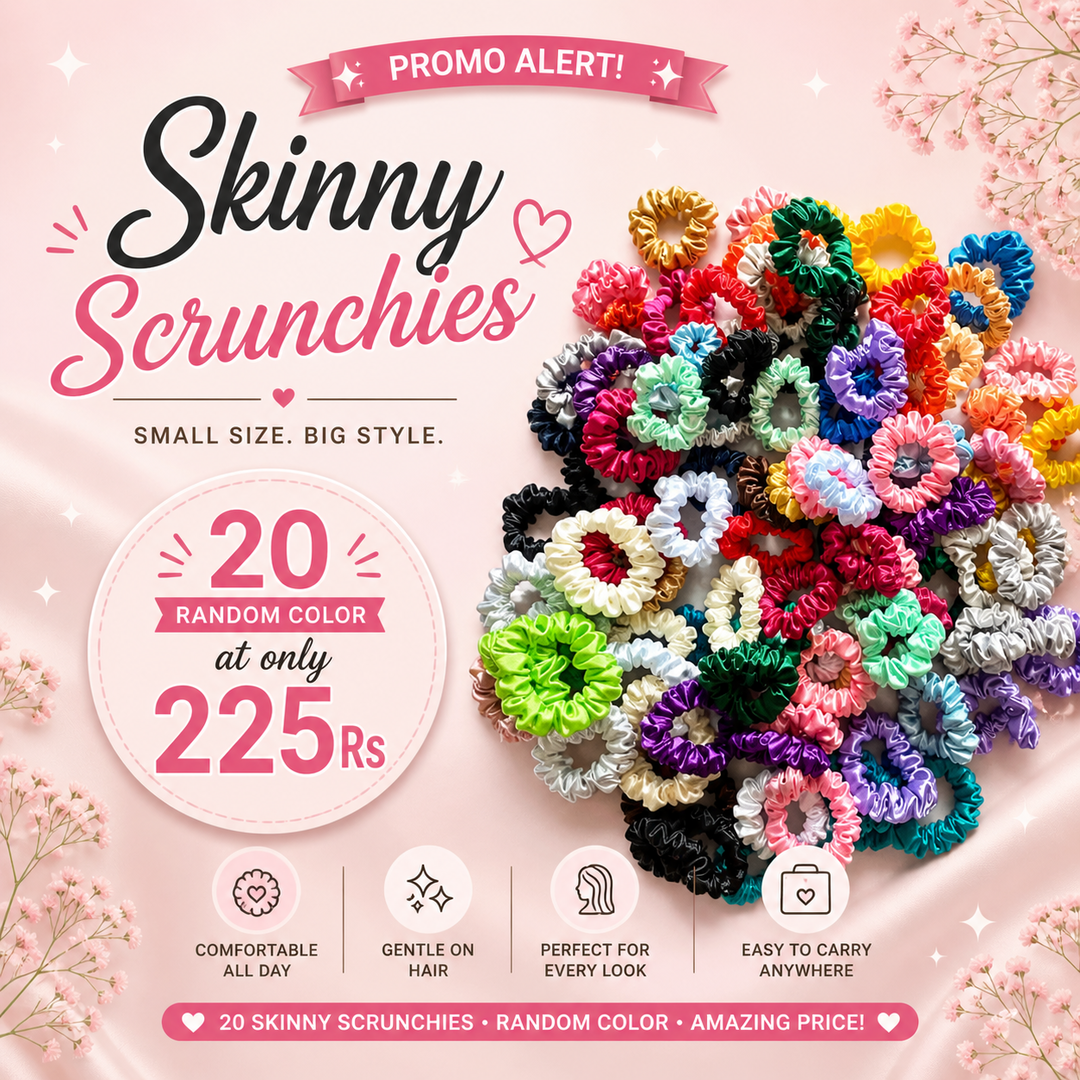 ๐ธ Skinny Scrunchie promo - Bundle of 20