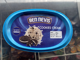 BENNEVIS COOKIES  CREAM  500ML