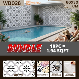 KITCHEN WALL FLOOR OIL WATER RESISTANT STICKER
