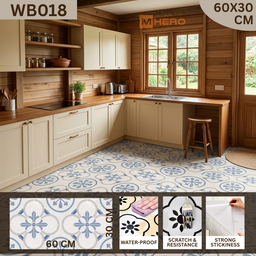 KITCHEN WALL FLOOR OIL WATER RESISTANT STICKER