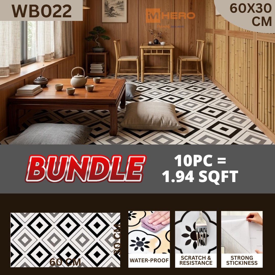 KITCHEN WALL FLOOR OIL WATER RESISTANT STICKER_17