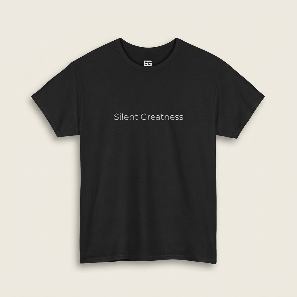 Silent Greatness || A Classic Tee