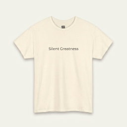 Silent Greatness || A Classic Tee
