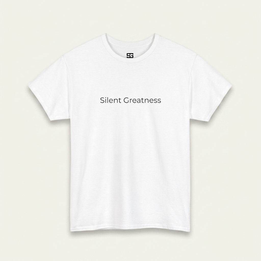 Silent Greatness || A Classic Tee_2