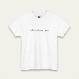 Silent Greatness || A Classic Tee