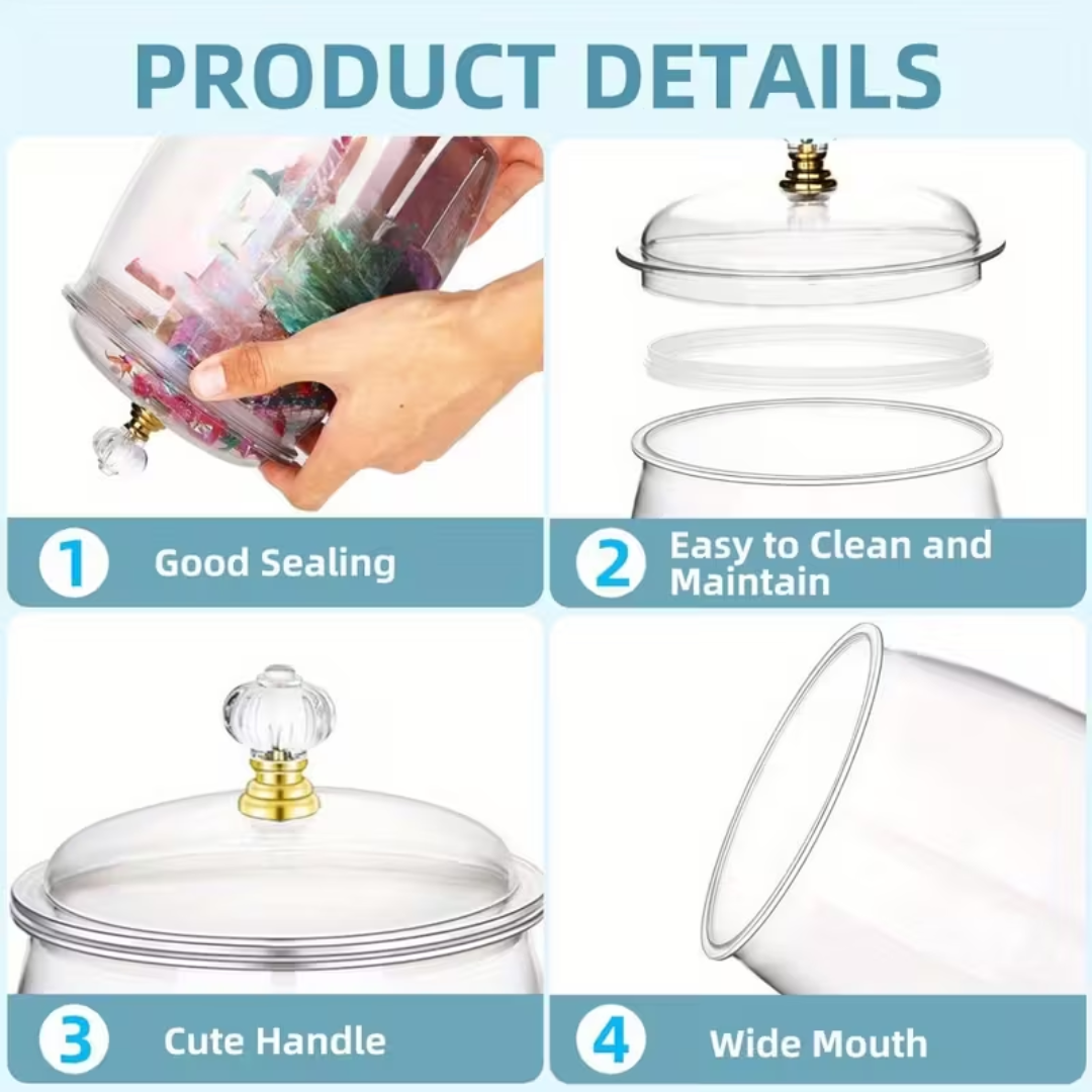 TRANSPARENT LARGE JAR AIRTIGHT_6