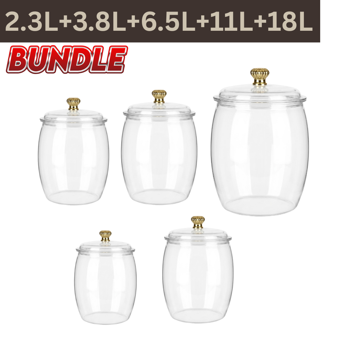 TRANSPARENT LARGE JAR AIRTIGHT_14