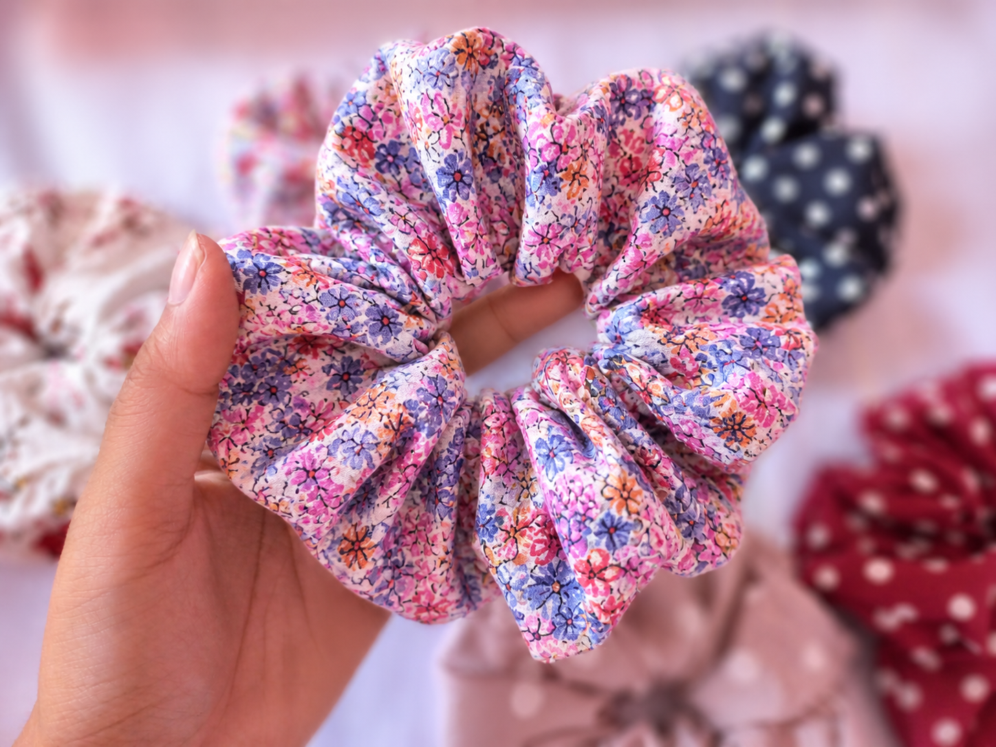 🌷 Floral Scrunchies – Your Hair’s Favorite Bouquet 🌷_5