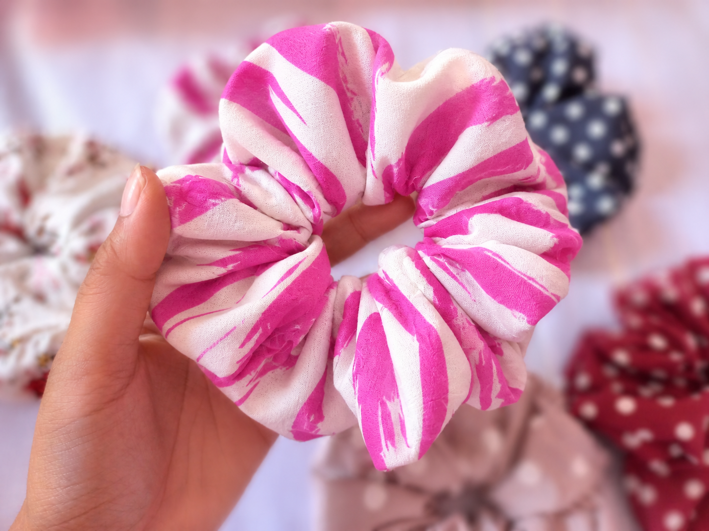 🌷 Floral Scrunchies – Your Hair’s Favorite Bouquet 🌷_6