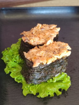 SALMON MENTAI GUNKAN