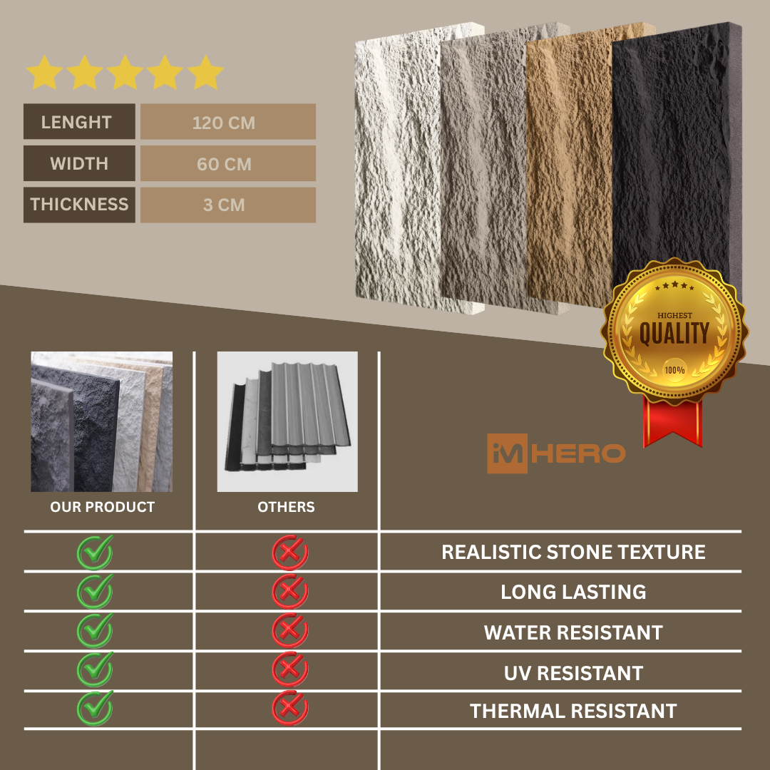 HERO 120X60 PU STONE PANEL 3CM THICK_4