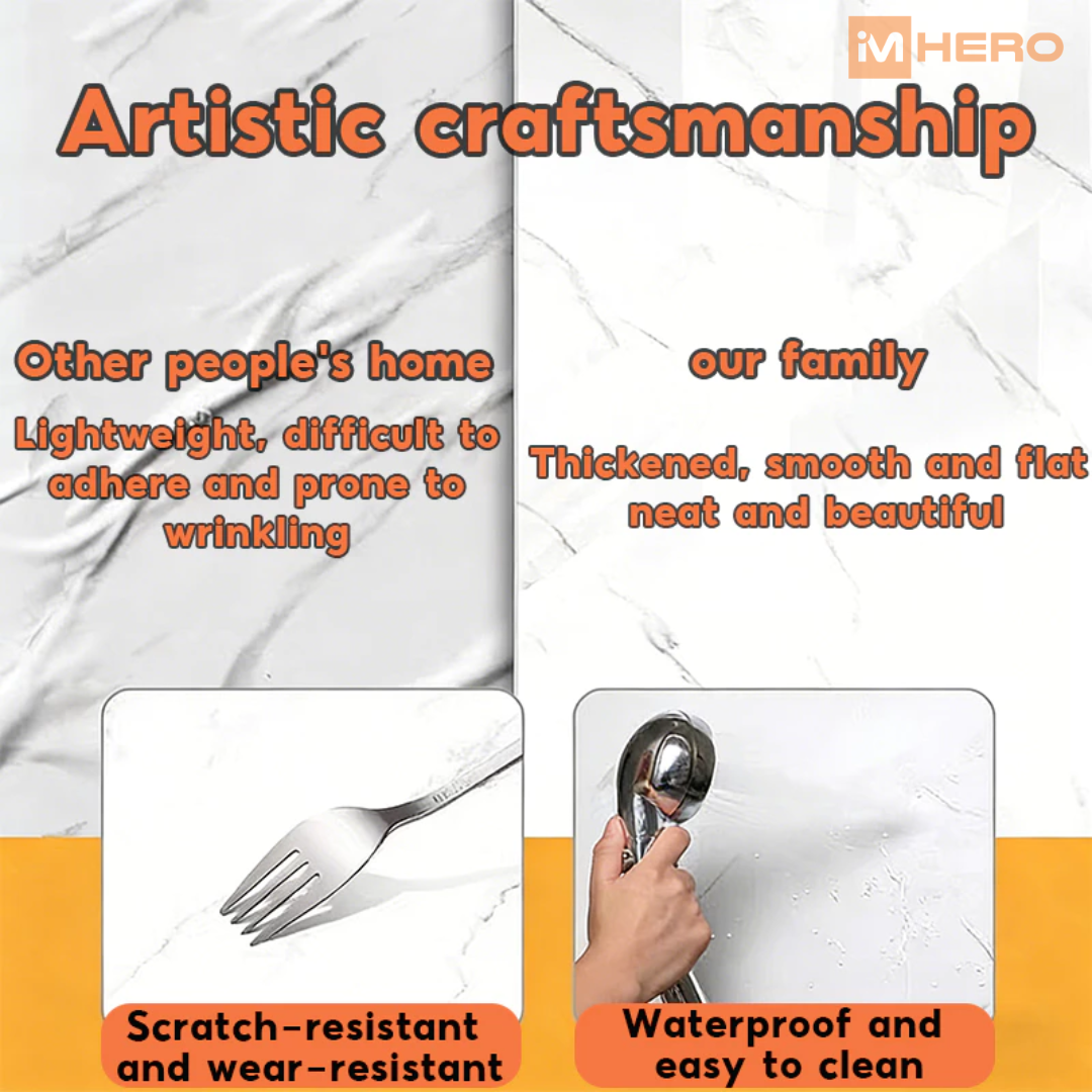 FLEXI MARBLE SHEET WALLPAPER ALUMINIUM STICKER_5