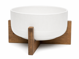 Bamboo Stand Salad Bowl