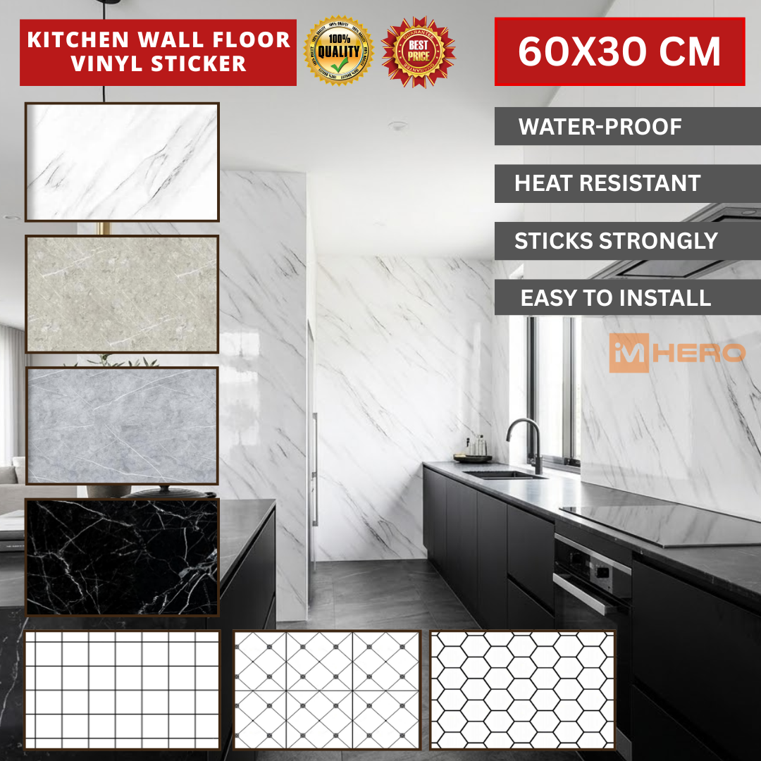  KITCHEN WALL FLOOR VINYL STICKER_0