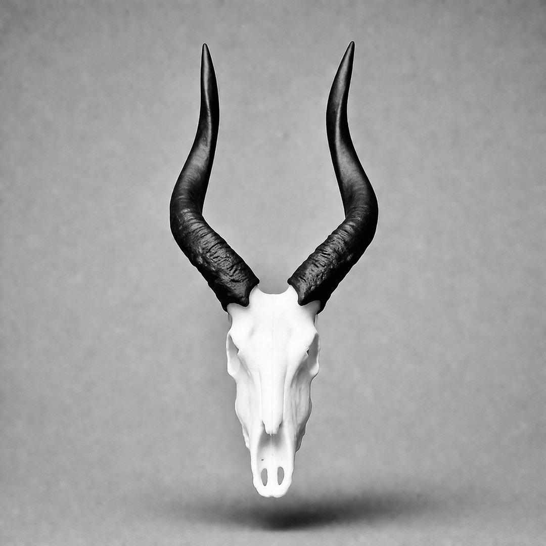 Animal Skulls Nyala Wall Mounts