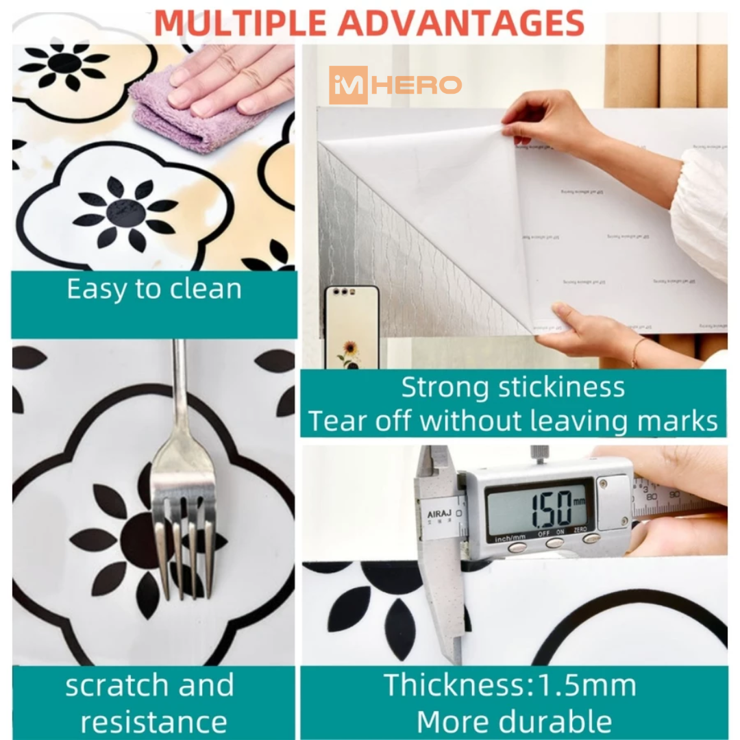 KITCHEN WALL FLOOR OIL WATER RESISTANT STICKER_1