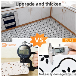 KITCHEN WALL FLOOR OIL WATER RESISTANT STICKER