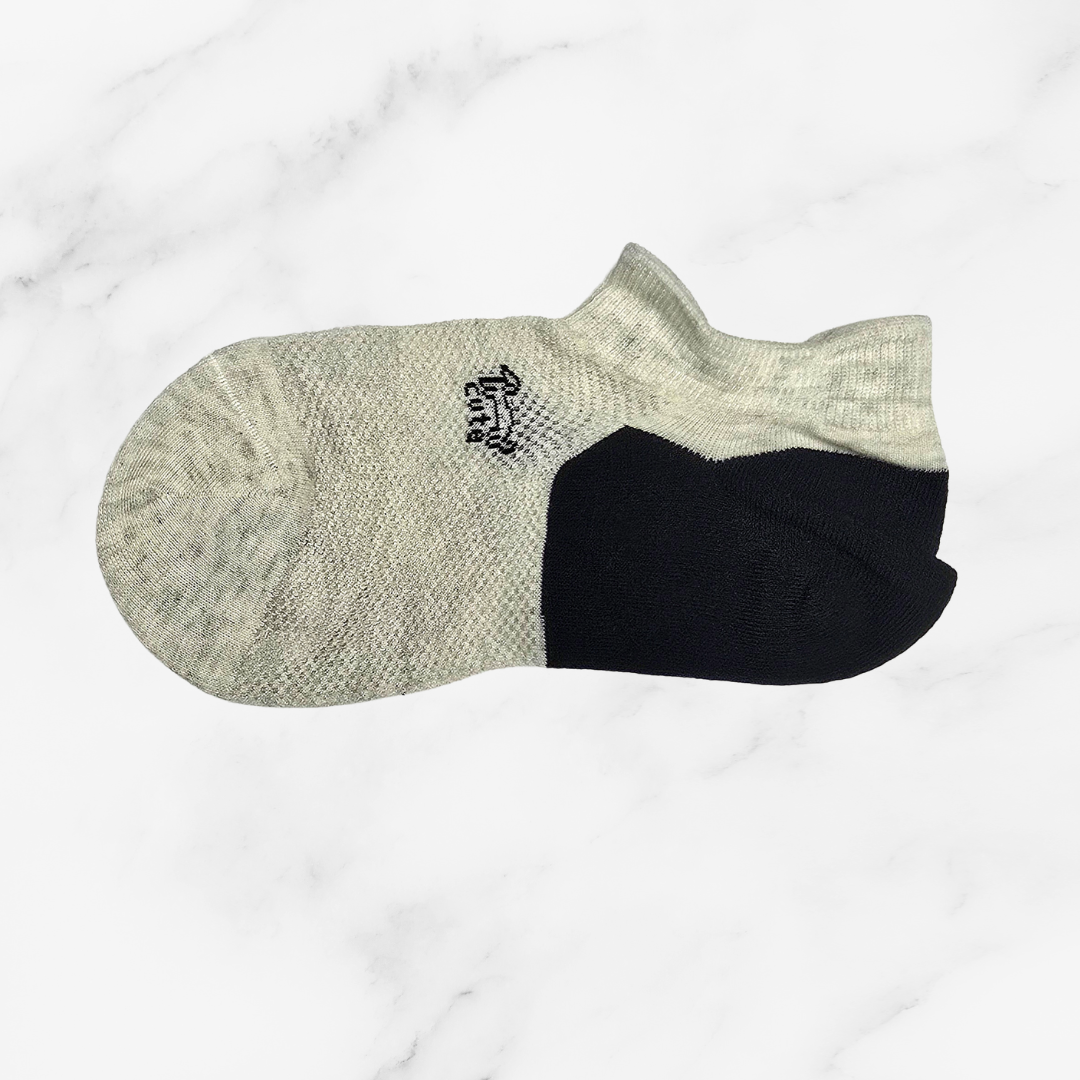 [10267] - 5 Pairs Unisex's Low-Cut Ankle Cotton Socks - Versatile, Breathable & Odor-Resistant (10267)_9