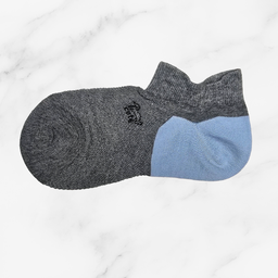 [10267] - 5 Pairs Unisex's Low-Cut Ankle Cotton Socks - Versatile, Breathable & Odor-Resistant (10267)