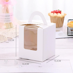 Single Cavity Cupcake Box