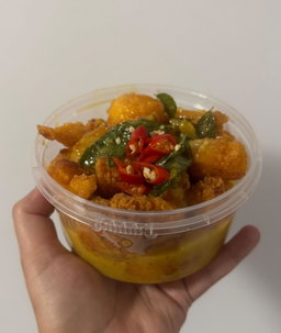 Salted Egg Chicken Banjir