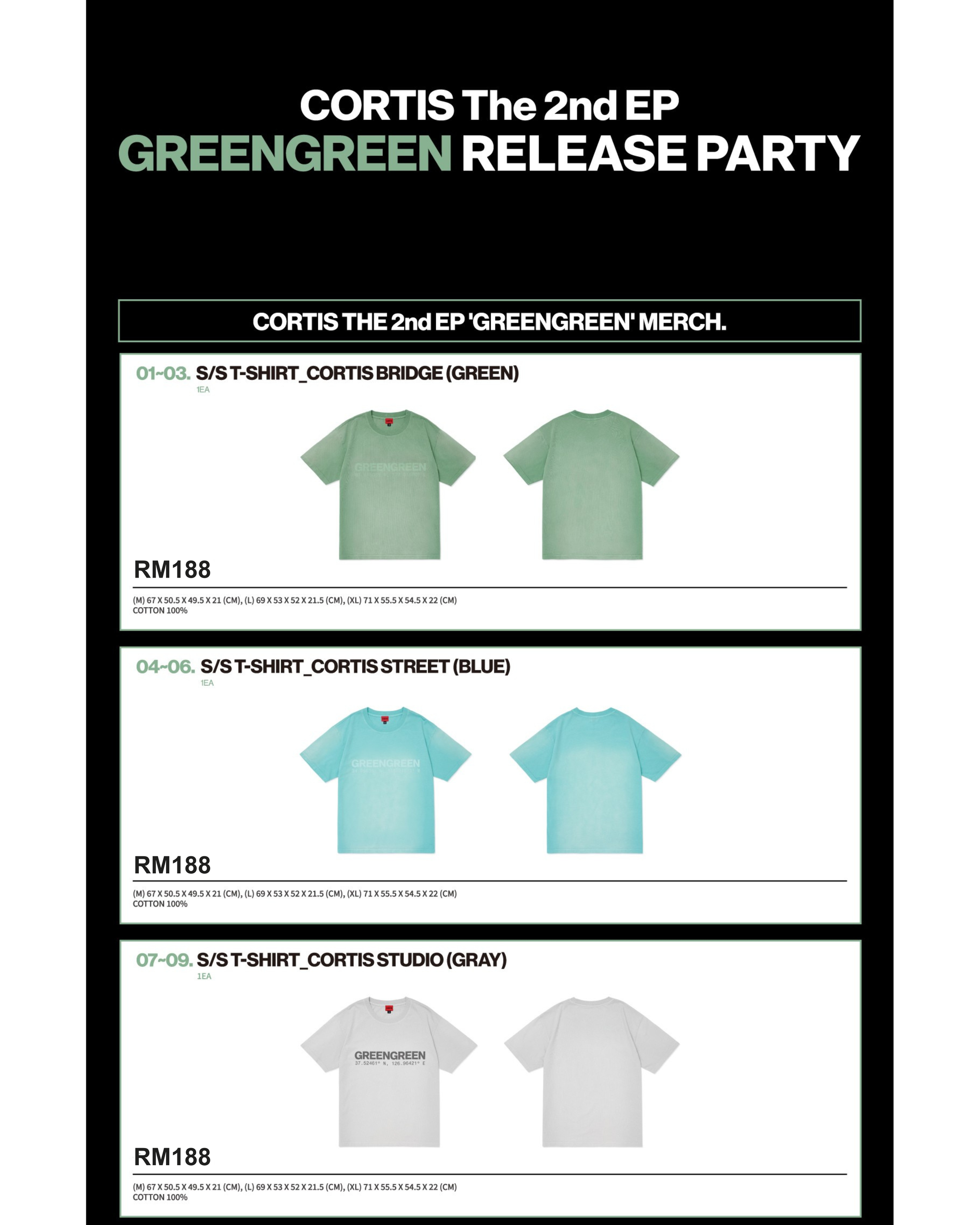 CORTIS The 2nd EP [GREENGREEN] Official Merch_0